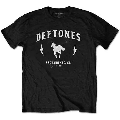 DEFTONES - Official Unisex T- Shirt - Electric Pony - Black Cotton • $36.08