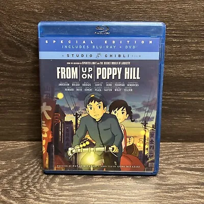 $15 • Buy From Up On Poppy Hill (Blu-ray  DVD Combo) Special Edition Preowned Ships Free