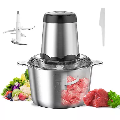 300W 2 Speed Food Processor Meat Grinder Mini Electric Food Chopper 4layer Blade • $27.99