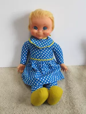 Vintage 1967 Mattel Family Affair Mrs. Beasley Doll W/ Apron & Bib - Non-Talking • $49.99