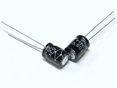 2x 22uF 63V Non-Polar Radial Aluminum Electrolytic Speaker Crossover Capacitor • $0.99