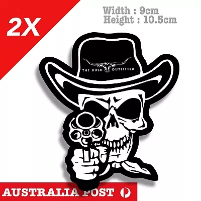 R.M Williams Cowboy SKull Sherif  The Bush Outfitter Decal Sticker • $7