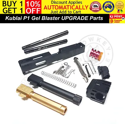 Kublai P1 UPGRADE Metal Parts & Accessories Barrel Slide C02 GBB Upgrades 7-8mm • $59.66