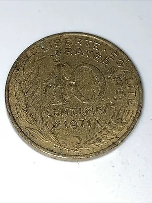 £1 • Buy 1971 FRANCE 10 CENTIMES French Coin