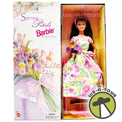 Spring Petals Barbie Doll Brunette Avon Exclusive Special Edition 1996 Mattel • $29.95