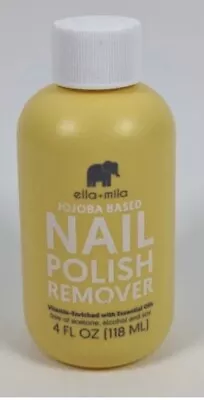 Ella + Mila Jojoba Based Nail Polish Remover Vitamin Enriched Essential Oils 4oz • $12.49