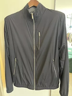 £16.60 • Buy Reiss Navy/Grey  Poly/Wool Reversible Jacket Medium 