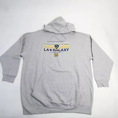 LA Galaxy Majestic Sweatshirt Men's Gray New • $22.74