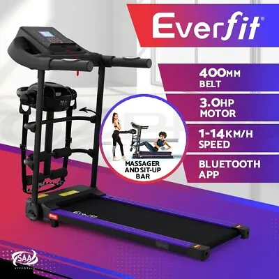 $311.95 • Buy Everfit Treadmill Electric Exercise Run Machine Home Gym Fitness