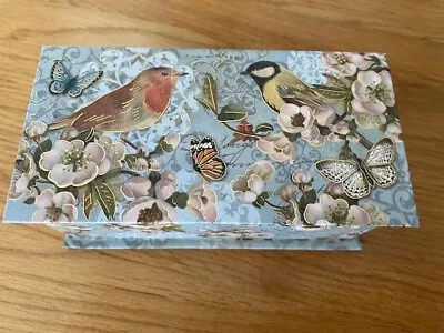 Jewelry/Trinket Box Musical Birds Butterflies Flowers- Beethoven • £1.99