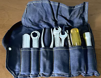 Vintage 70's Honda Motorcycle Toolkit Rk Tools With Roll Up Tool Pouch CB CL SL! • $99.99