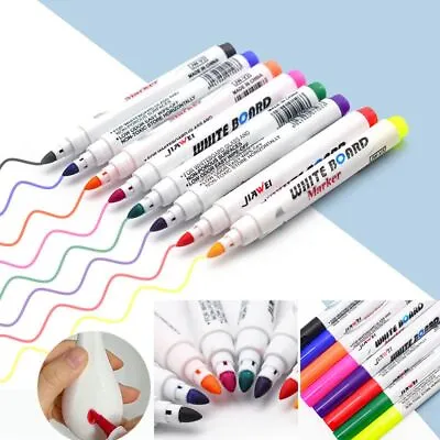 £4.19 • Buy Whiteboard Markers Doodle Pen Colorful Mark Pen Magical Water Painting Pens
