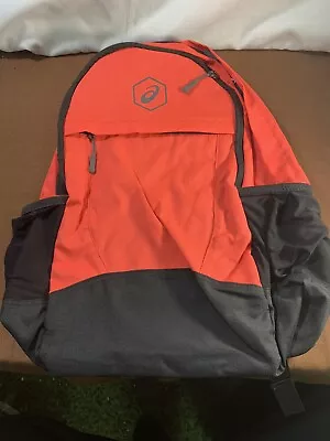 NWOT ASICS BTS 30 Backpack Light Red One Size OS US Unisex Adult- ZR3383 • $14.99
