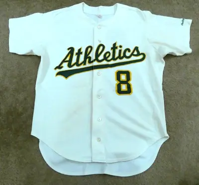 1990's MODESTO ATHLETICS Game Worn Used Jersey - California League - OAKLAND  • $45.35