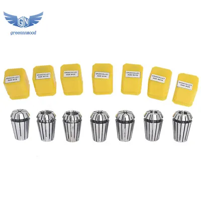 7PC ER20 Spring Collet 1/8''- 1/2'' For CNC Milling Lathe Tool Engraving Machine • $13.21