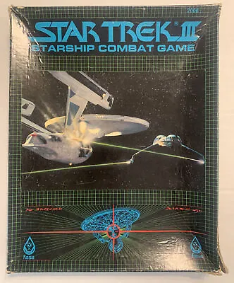 $45 • Buy Star Trek III Starship Combat Game Simulator Game #2006 FASA 1984 UNUSED
