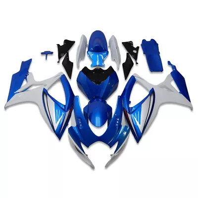SM Injection Kit Blue Fairing Fit For  2006 2007 GSXR 600 750 A092 • $379.99