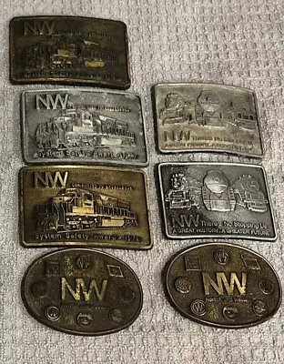 Belt Buckles Lot NW Norfolk & Western Railway -1970’s-1980’s • $80