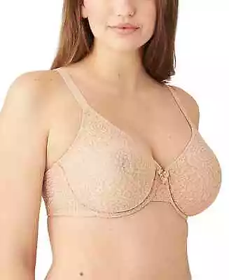 WACOAL 851205 HALO LACE Molded UW Bra J-Hook ~ NUDE ~ 32DDD ~ NWT $58 • $40