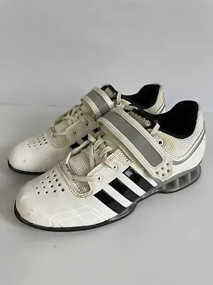 Adidas AdiPower Weightlifting White M25733 Mens Size 6.5 • $149.60