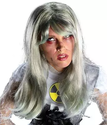 Nuclear Bride Wig Zombie Woman Fancy Dress Halloween Adult Costume Accessory • $20.57