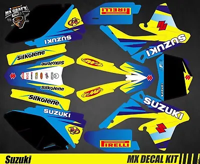 Kit Deco Motorcycle For / MX Decal Kit For Suzuki Rm-Z - Blue 2 • $144.16
