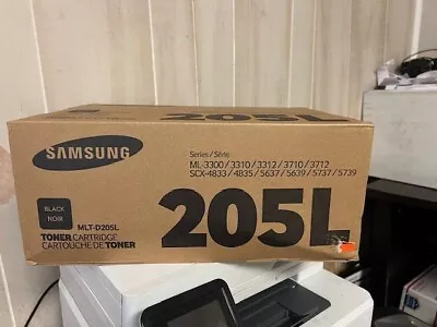 Samsung MLT-D205L Genuine Black Toner Cartridge Sealed Box • $70