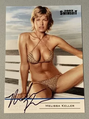 Melissa Keller 2003 Sports Illustrated SI Swimsuit Signature Autograph Card • $19.99