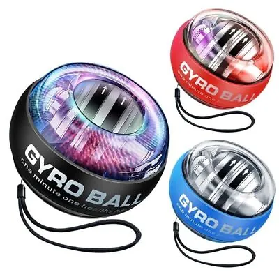 Portable LED Gyroscopic Powerball Wrist Ball For Hand Arm Forearm Exerciser • $49.80