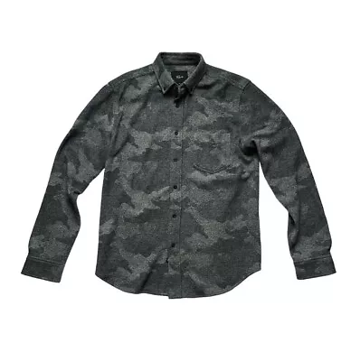 Rails Berkeley Blue Camo Shirt Mens MM139 • $36.99