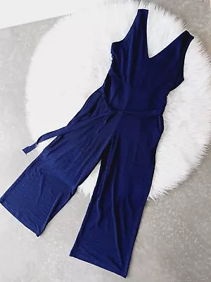 $11 • Buy ASOS Navy Jumpsuit Wrinkle-free. Size 12