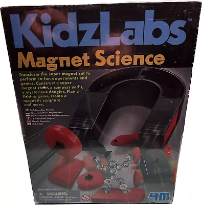 NEW SEALED Kidz Labs Magnet Science Kit  Educational Stem Experiment Project • $17
