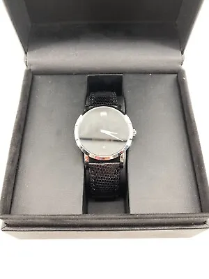 Movado Swiss Red Label Automatic Black Dial Men's Watch 84P21889 • $749.99