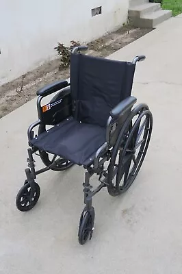 Oldable Wheelchair - Everest & Jennings - Travelers L4 - Adjustable Height - Ult • $180