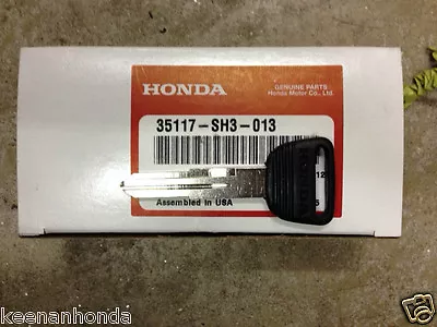 Genuine OEM Honda Civic Key Blank  • $5.95