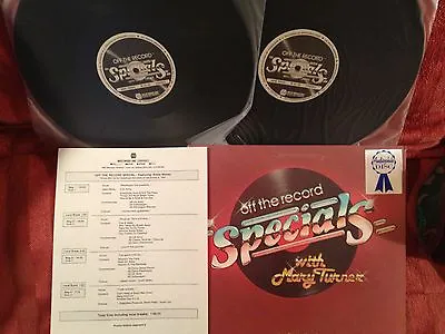 RADIO SHOW 3/16/92 OFF THE RECORD IN STUDIO .38 SPECIAL W/MARY TURNERINTERVIEWS • $44.99