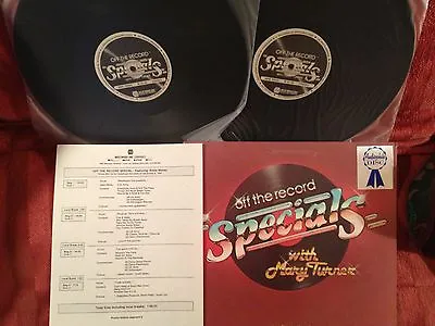 Radio Show: OFF THE RECORD SPECIAL W/MARY TURNER! 12/26/88 EDDIE MONEY 14 TUNES • $44.99