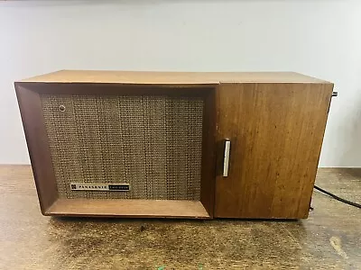 Vintage 1960s Panasonic AM FM Radio RE-7487 WORKS Retro Mod Modern Mid Century • $85