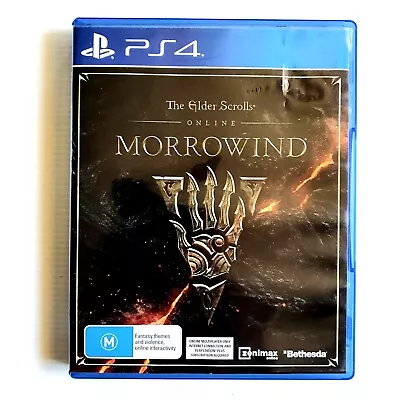 The Elder Scrolls | Morrowind V 5 Online PS4 Game Fantasy By Bethesda VGC  • $11.48