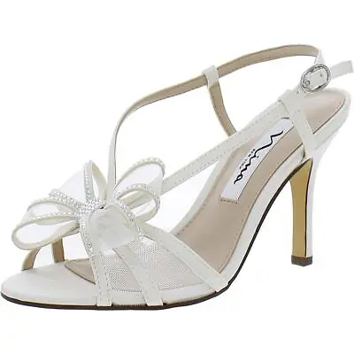 Nina Womens VALECIA Dress Open Toe Ankle Strap Pumps Shoes BHFO 9625 • $38.99