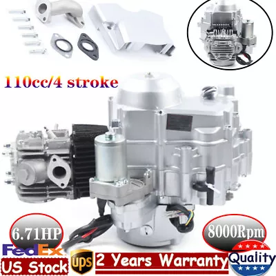 110CC 4Stroke Electric Start Auto Engine Motor For ATV GO Kart Taotao 308-999003 • $179.55