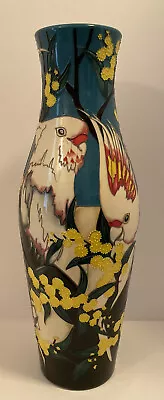 Moorcroft Cockatoo Vase Designed By Vicky Lovatt 8 Of 75 Major Mitchell 17” Rare • $975