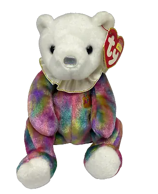 £5.99 • Buy Ty Beanie Babies - APRIL The Dumpy Birthday Bear Soft Toy | Plush