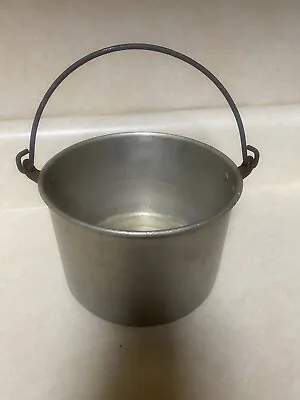 Small  Aluminum Bucket Pail Vintage Farmhouse Decor • $12.99