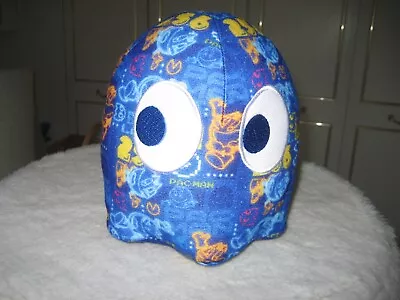 7  Pac Man Plush By Bandai Namco - 'Blue Ghost' -  Sold For Charity • £6.99