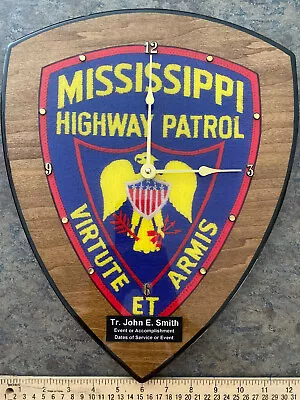 Mississippi Highway Patrol Clock • $55