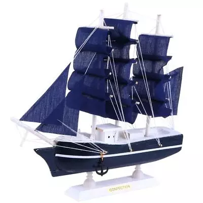 NUOLUX Sailing Sale Wooden Sale Ship Model Model Handmade DIY Interior Desk Tabl • $47.03