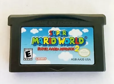 Super Mario World: Super Mario Advance 2 Game Boy Advance Cart Only Tested • $9.99