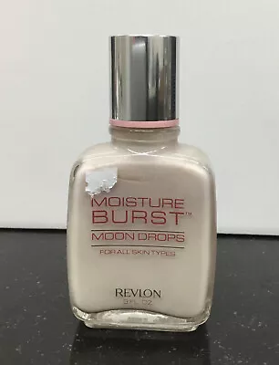 Rare Revlon Moisture  Moon Drops  For All Skin Types  3 Oz ~ Discontinued • $52.50