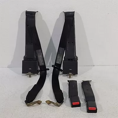 94-98 Mustang Convertible Rear Seat Belts Rh Lh Retractor Set Pair Aa7145 • $89